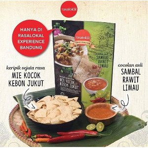 

Keripik Rasalokal Bandung terbatas