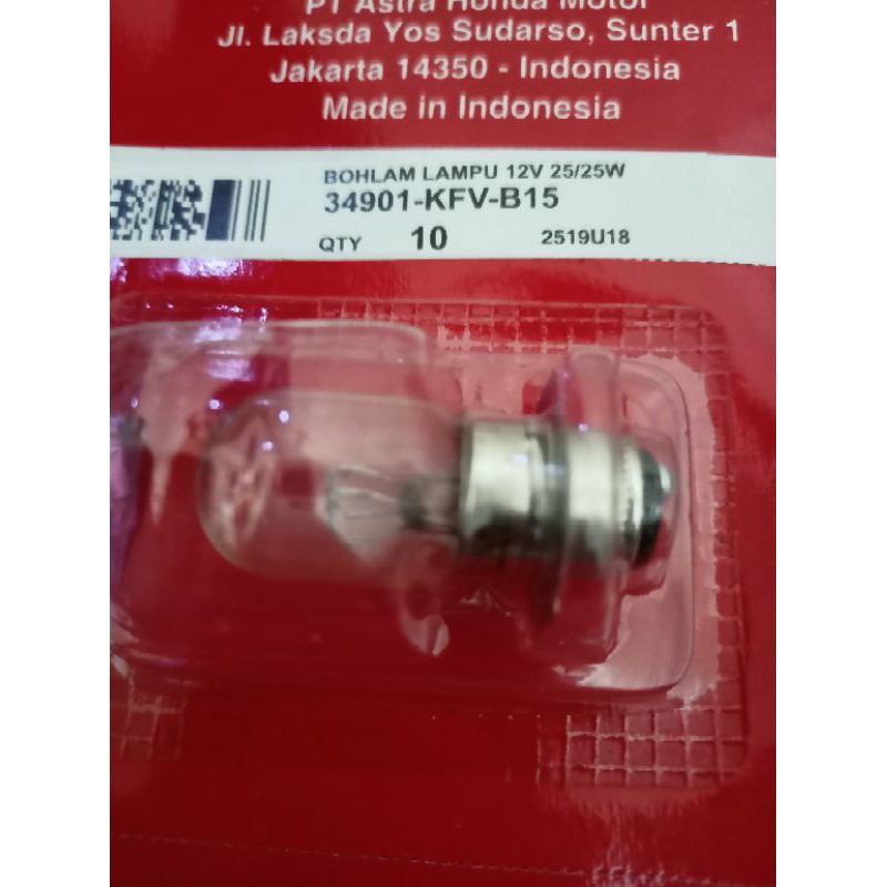 Bohlam lampu Depan HONDA