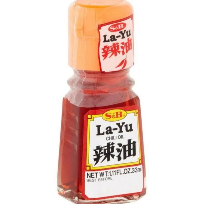 

S&B La Yu Chili Oil 33ml Layu Minyak Pedas