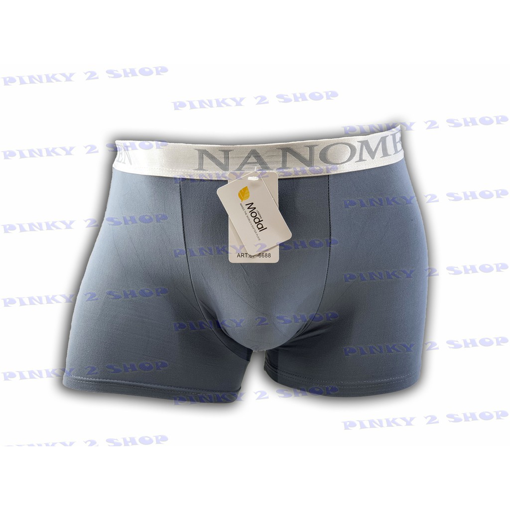 CELANA DALAM PRIA BERKUALITAS CD CELANA BOXER LAKI-LAKI DEWASA NANOMEN/RAPOLO UKURAN M,L,XL,XXL