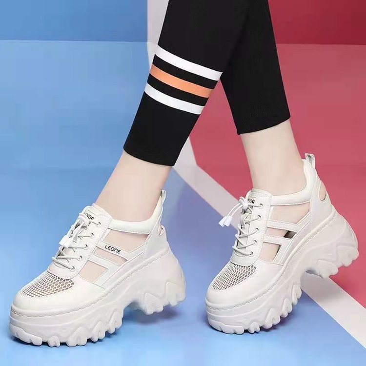 [ Import Design ] Sepatu Sneakers Wedges Wanita Import Premium Quality ID173