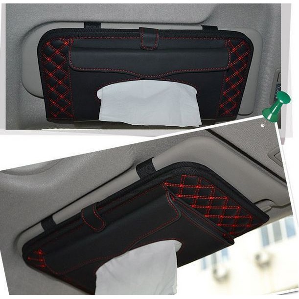 TEMPAT TISSUE / TISU MOBIL+CD VISOR  Di Sun Visor