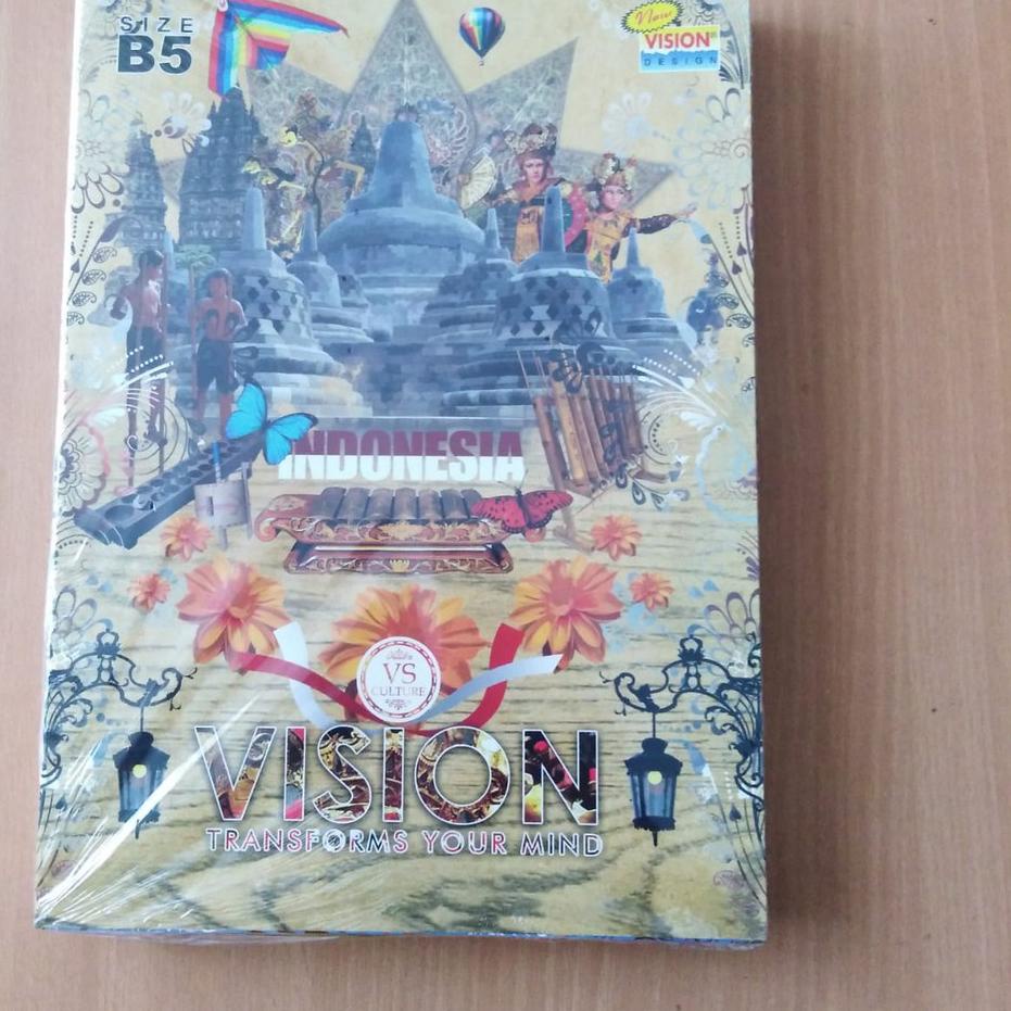 

[KODE PRODUK DVJEO9493] [PAK] BUKU TULIS VISION BOXY B5 42 LEMBAR (ISI 6 PIECES)