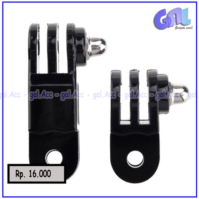 Pivot arm Adapter action camera motovlog