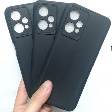 REALME C53 C55 C55 NFC 9 9i 9 PRO 9 PRO+ 6 6 PRO CASE SOFT BLACK PREMIUM SILIKON HITAM FULL SOFTCASE KARET CASING PROTECT KAMERA COVER PELINDUNG CAMERA REALME 9 PRO PLUS REALME 9 PRO +