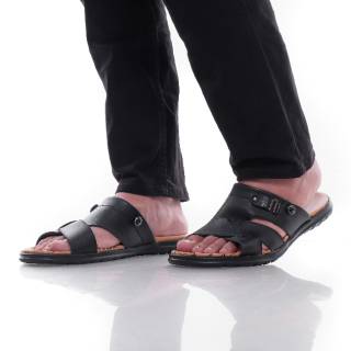  SANDAL  KULIT PRIA  TERBARU  2021 SANDAL  SLIDE SANDALPRIA 