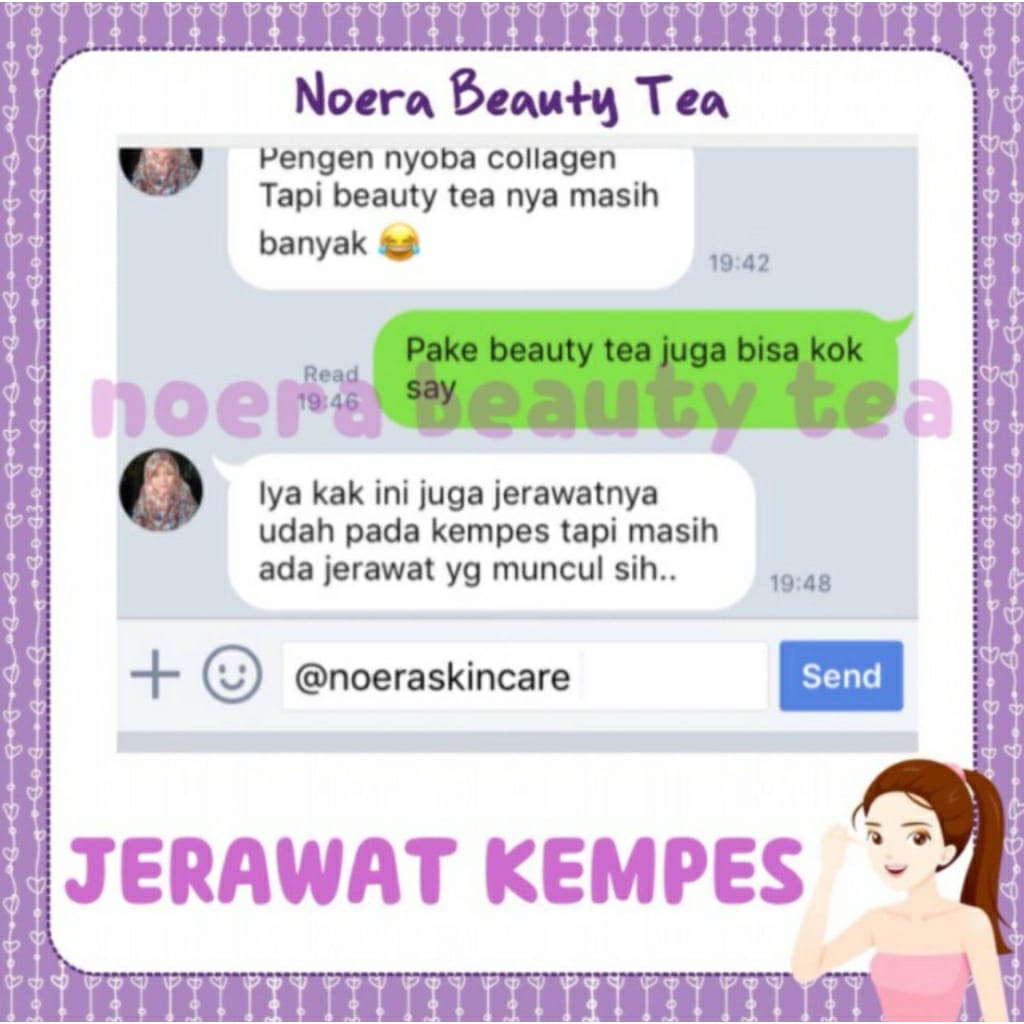 NOERA Happy Tea 14 Day Detox Healthy and Beauty