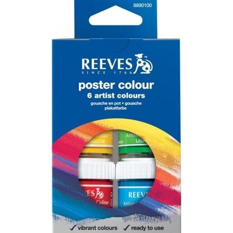 

Buruan beli] REEVES POSTER COLOUR SET 6