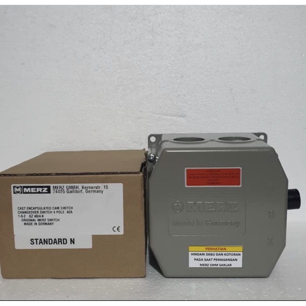 Ohm Saklar / Cam Starter / COS Merz 3 Pole 3P GZ 40A 40 A Ampere