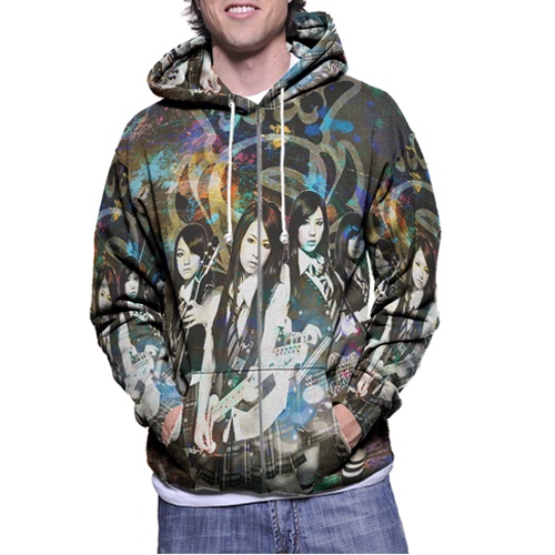Jaket Hoodie Scandal Japanese Rock Band Hoodie Fullprint Casual Zipper Hoodie Fullprint New Casual U