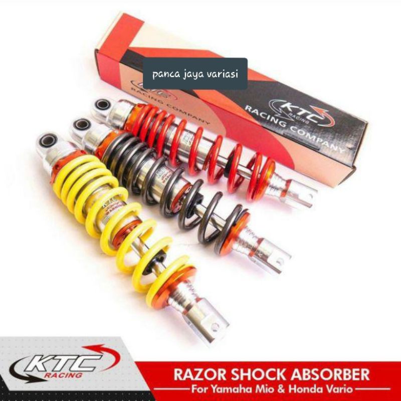 Shock Ktc Shock Belakang Ktc Original Vario,Vario125,150,Beat,Scoopy,Mio,Mio J,Mio Soul,Mio Gt,Fino