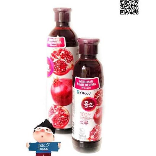 

HONGCHO- MINUMAN CUKA BUAH DELIMA/ POMEGRANATE VINEGAR DRINK 500ML