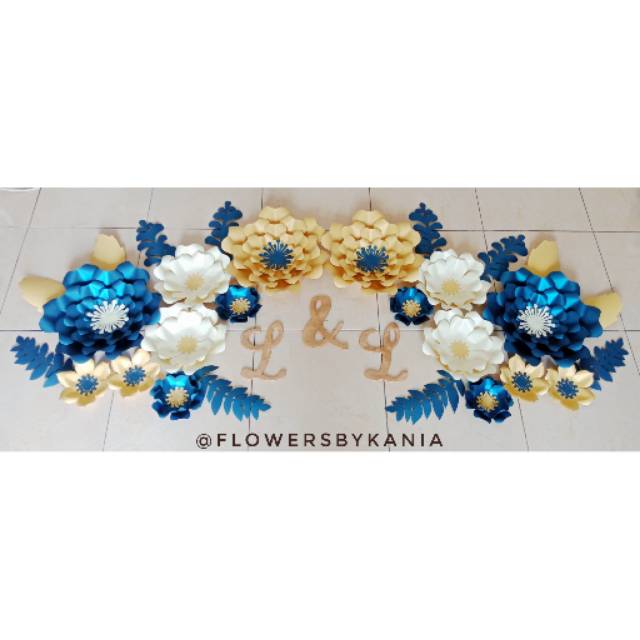

Paperflowers ~ Hiasan bunga kertas (Request warna by chat)