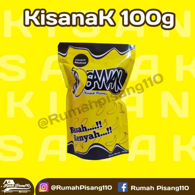 

Kisanak (Keripik Pisang) Big 100g