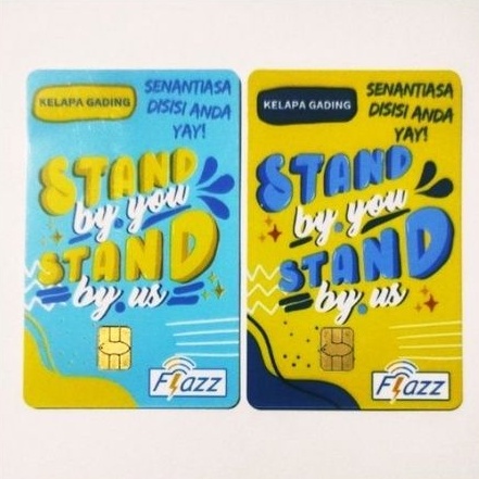 KARTU FLAZZ BCA Gen 2 /Gen-2 with New Logo - FLAZZ LOGO ORI /Like eTOLL eMONEY Tapcash or Brizzi