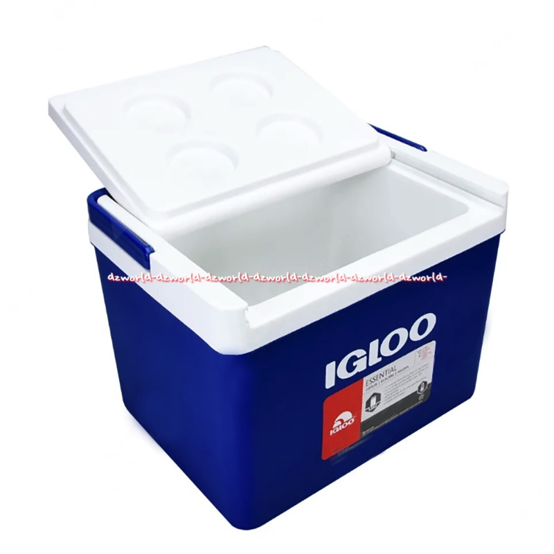 Igloo Cooler Box 12.8L Box Tempat Pendingin Makanan Iglo Biru Merah Menjaga Suhu Tetap Dingin Sistem Ultratherm