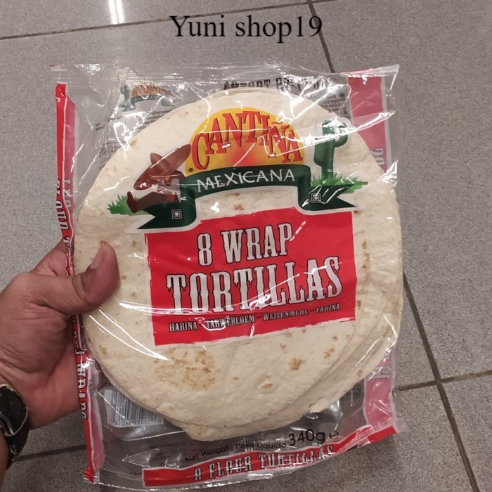 

kulit tortillas cantina 8 wrap tortilas 340g