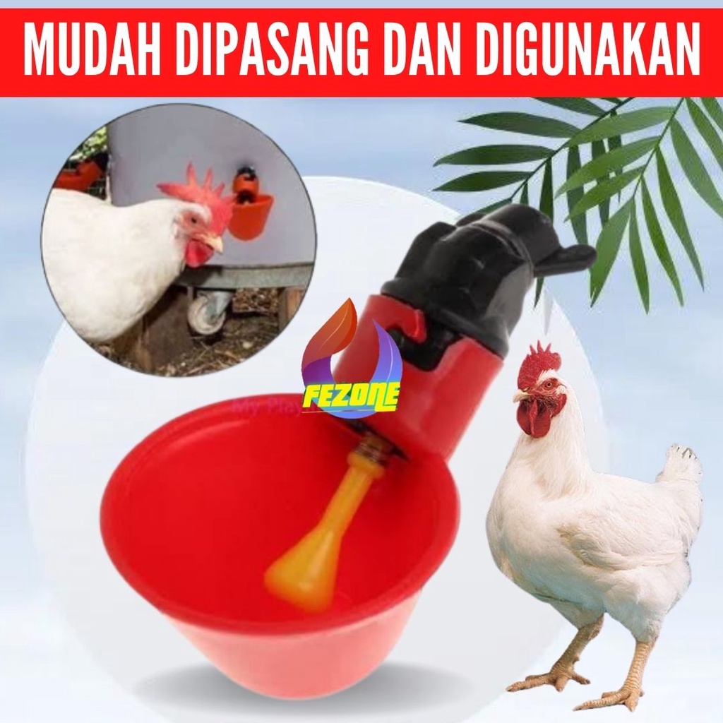 Nepel Mangkok Bulat Puyuh Bebek Ayam Broiler Petelur FEZONE