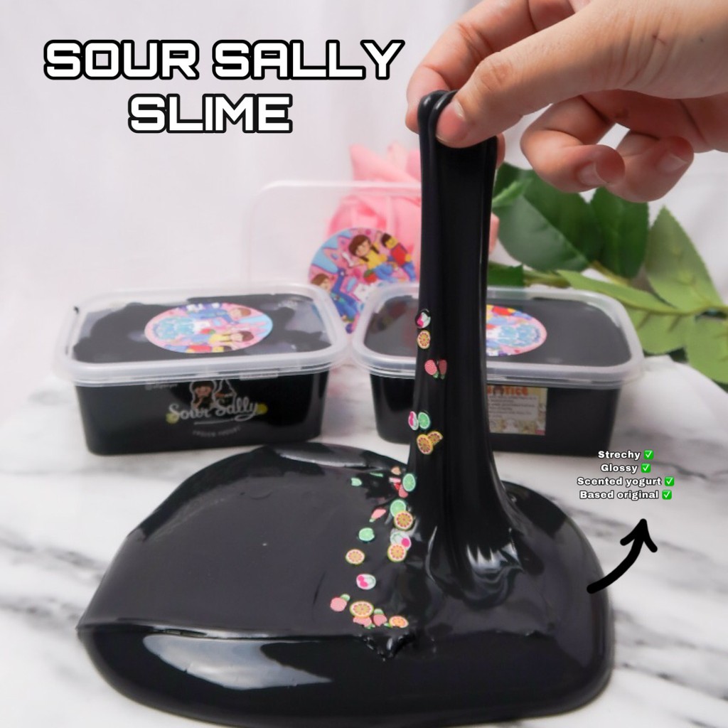 SOUR SALLY SLIME 200GRAM BY ELIPTOYS BEST SELLER