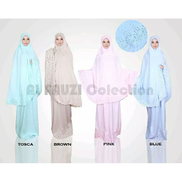 Jual Mukena Siti Khadijah Rayon Warna Afc Mukena Siti Khadijah Rayon Warna Diskon