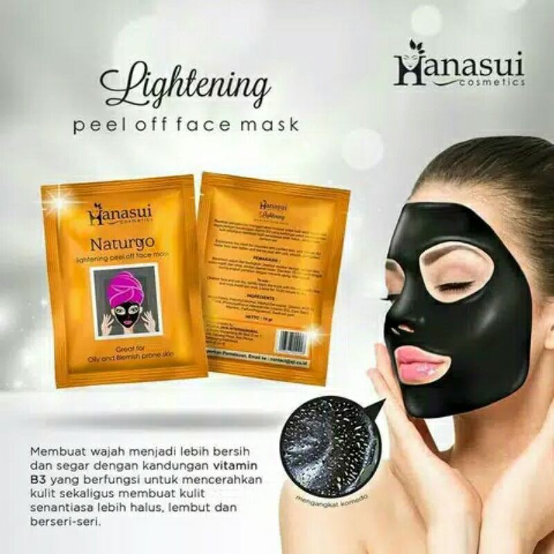 MASKER NATURGO HANASUI (PER BOX) /MASKER NATURGO