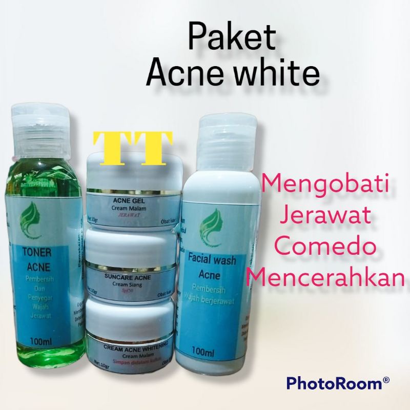 paket acne white racik 5A