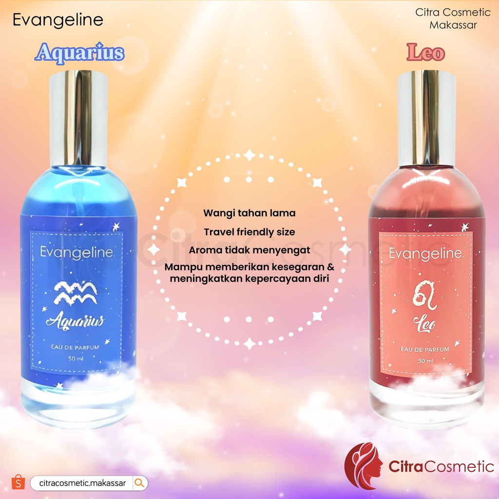 Evangeline Eau De Parfum 50 Ml Zodiac Series