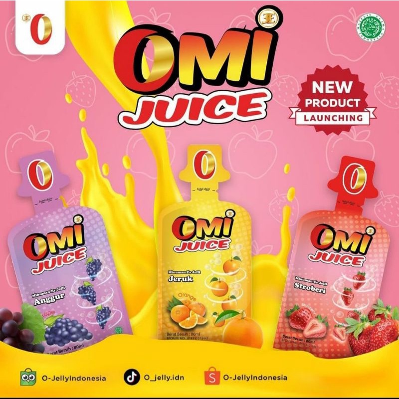 

Omi Juice ( 1pack isi 10pcs )