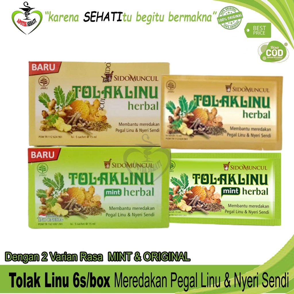 Tolak Linu Sidomuncul isi 5 Minuman Herbal Alami Pegal Linu Nyeri Sendi