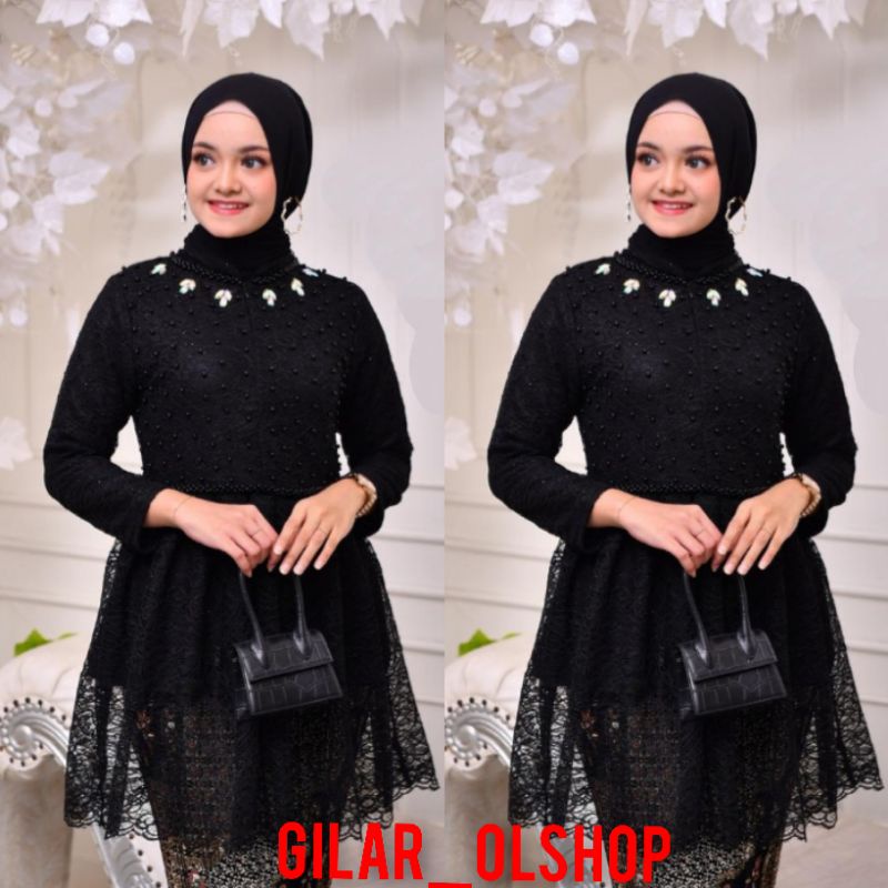 REALPICT KEBAYA PESTA MEWAH MIX PAYET M,L,XL,XXL / KEBAYA BROKAT BORDIR TERBARU