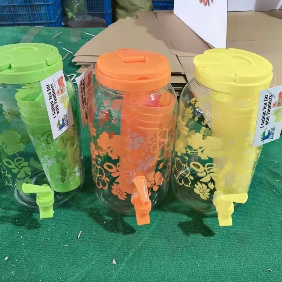 EM Dispenser Set Free  4 Gelas