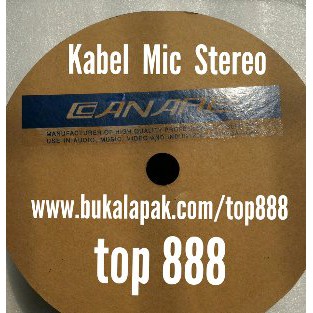 Kabel Mic Stereo Canare