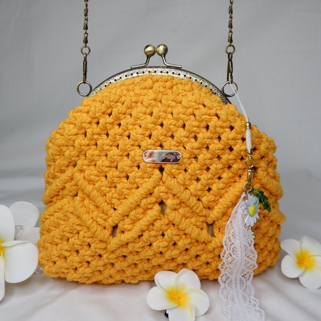 msartsy.mota / The Daffodils Mini Bag / Tas Selempang / Tas Wanita / Tas Unik / Tas Unik Wanita / Ta