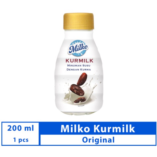 

MILKO Kurmilk Minuman Susu dengan Kurma 200ml