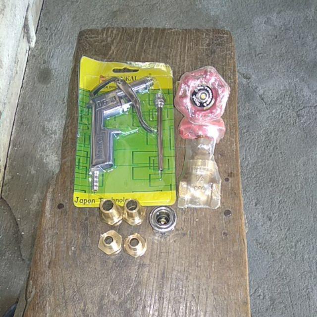 Selang Recoil Selang Angin Kompresor Hijau 12 M Nankai