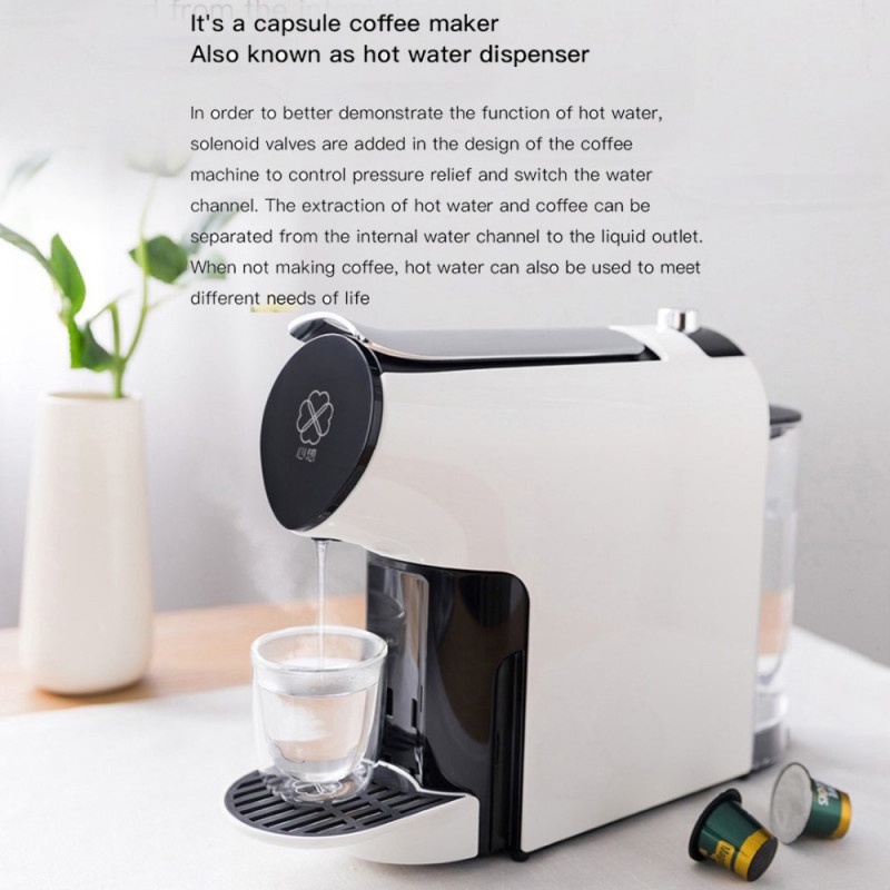 Mesin Kopi Pintar Smart Espresso Coffee Powder Maker 19 Bar 1600W