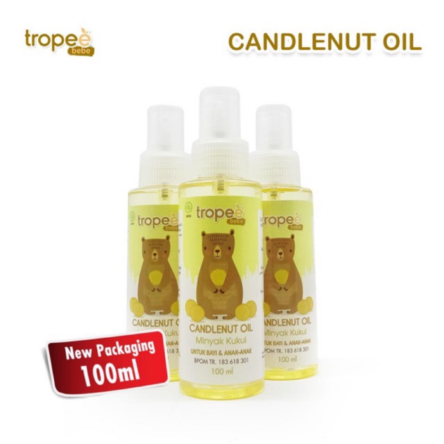 Tropee bebe candlnut oil - minyak kemiri penyubur rambut