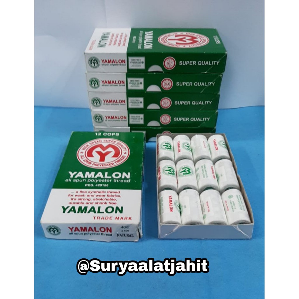 Benang Yamalon 500y (1wrn@1lsn) =rp.23.000/12pcs