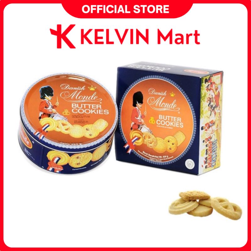 

Monde Biscuit Butter Cookies Kaleng 454g | KELVIN Mart