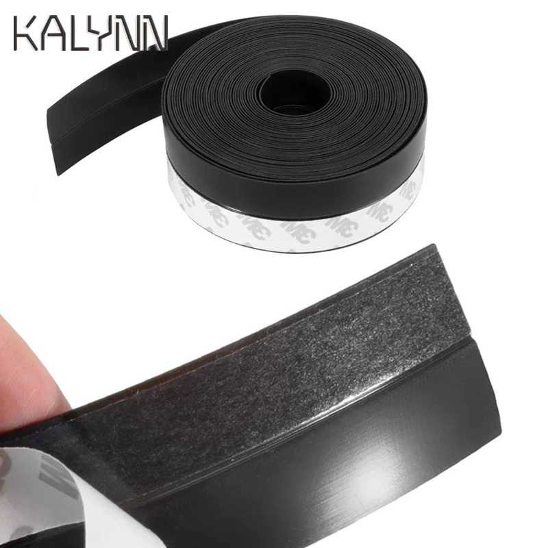 COD Lakban Rubber Flex Door Seal Strip Bottom Seal 5M Door Seal Strip Penutup Celah Lubang Bawah Pintu Bottom Seal Door Strip Tape Anti Debu Kecoak