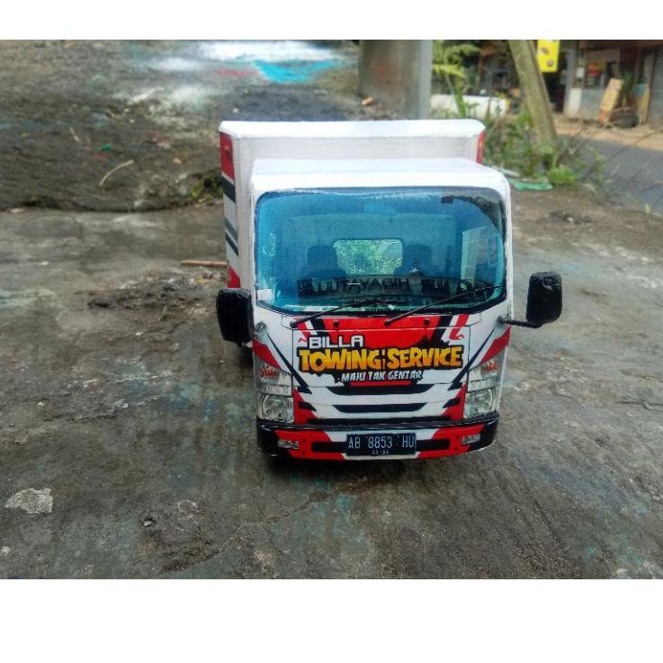 Terbaru.. miniatur truk towing skala 20