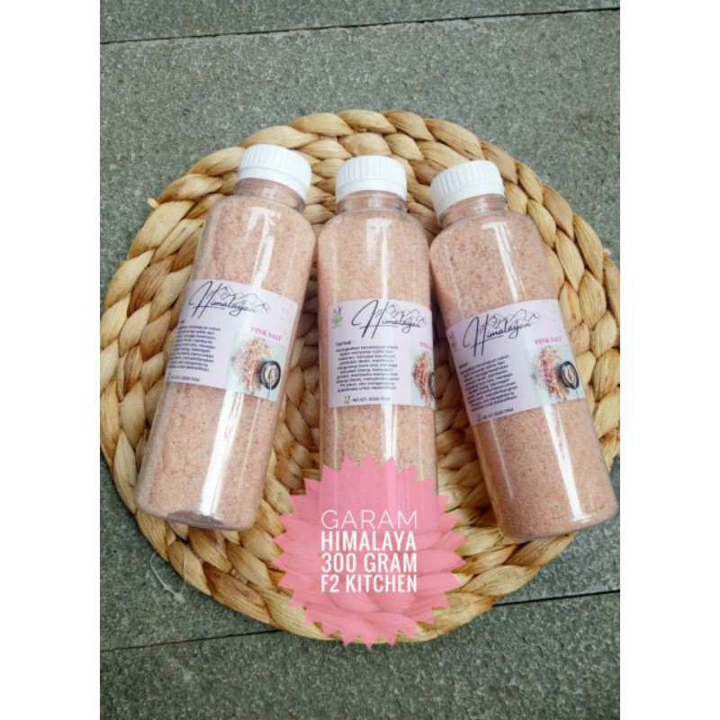 

Garam Himalaya Pink Salt F2 Kitchen 300 gram