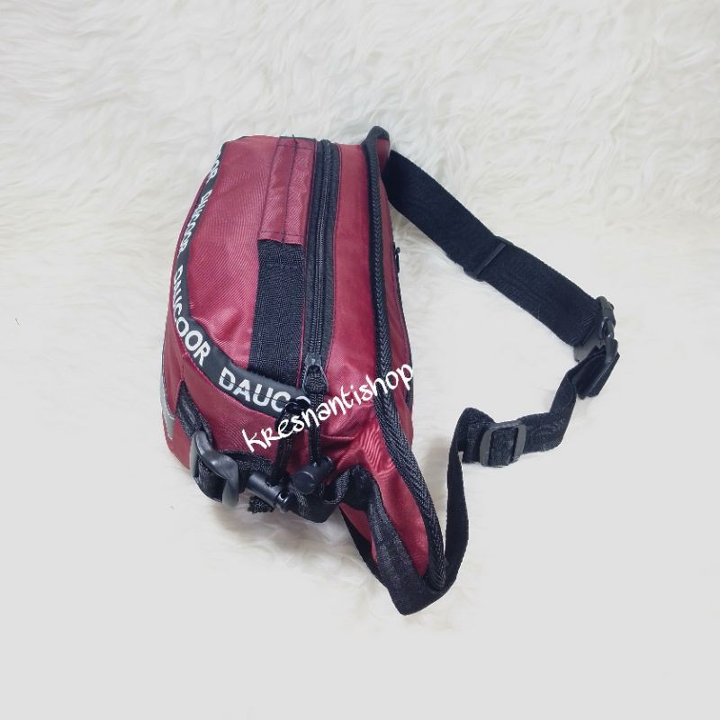 Tas waistbag selempang pinggang pria Daucoor