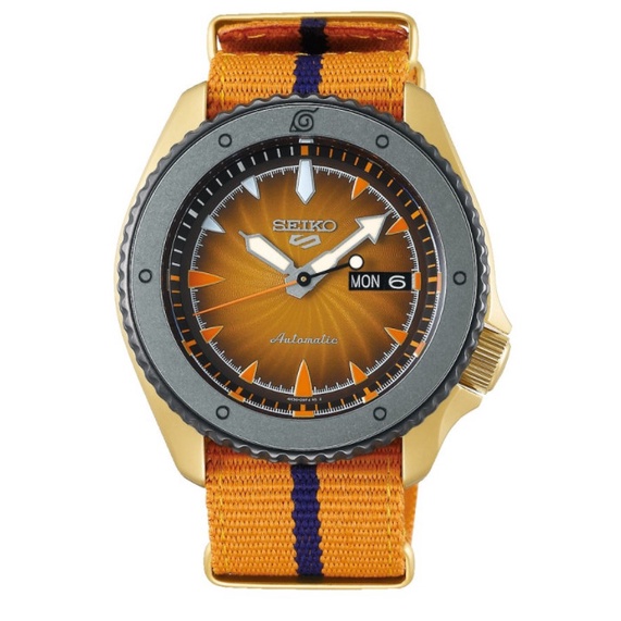 Seiko 5 Sports Naruto & Boruto SRPF70K1 Naruto LIMITED EDITION SRPF70