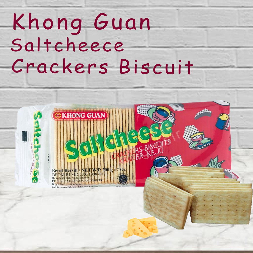 SALTCHEESE *KHONG GUAN * 200g * BISKUIT