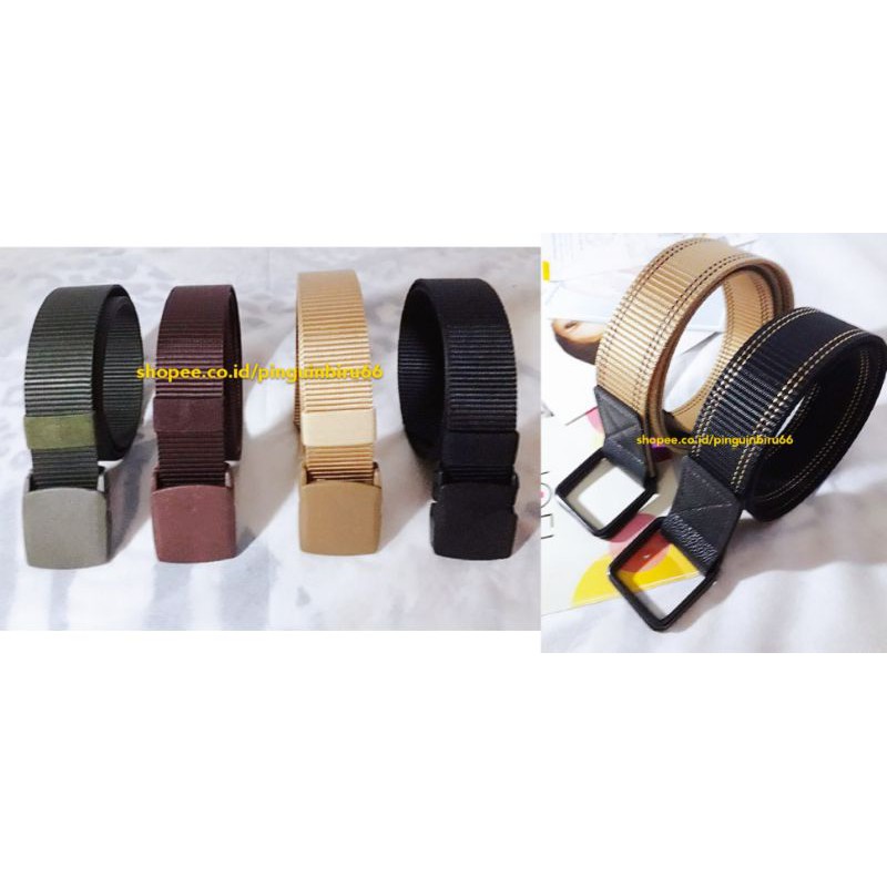 TACTICAL Military BELT IMPOR GESPER BAJA / ANTI METAL DETECTOR ( import )