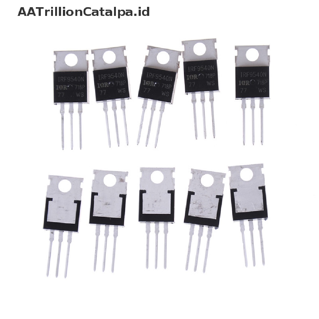 10pcs IRF9540 P-Channel Power mosfet 23A 100V TO-220