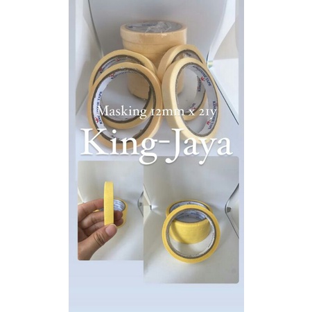 

Masking Tape Lakban Kertas 12mm x 21y