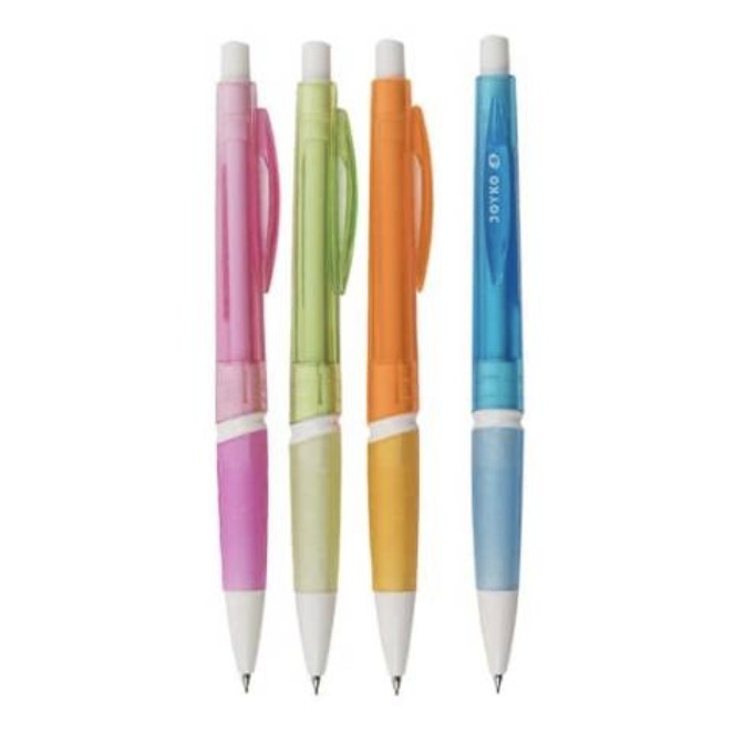 

MECHANICAL PENCIL PENSIL MEKANIK CETEK JOYKO MP-27 0,5mm WARNA WARNI LUSIN ECER GROSIR