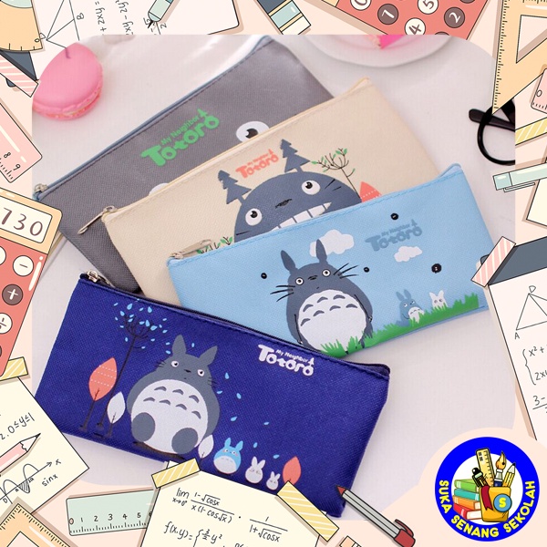 

Kotak Pensil Kain / Pencil Case Totoro SK0018